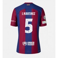 Barcelona Inigo Martinez #5 Hjemmedrakt 2023-24 Kortermet